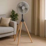 thumbnail of WellHome - Verstellbarer Standventilator aus Metall mit 3 Geschwindigkeiten und PureCopper-Motor