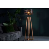 thumbnail of KAWOLA Stehleuchte DALIAN Stehlampe Holz/Metall schwarz