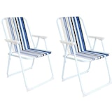 thumbnail of 2er Set Klappbarer Stuhl Gartenstuhl Festivalstuhl Angelstuhl Ocean