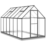 thumbnail of Helloshop26 - Serre tente abri plante fleur légumes avec cadre de base 334 x 169 x 202 cm aluminium anthracite 02_0044503