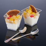 thumbnail of Relaxdays Dessertschalen 50er Set, 210 ml, wiederverwendbar, Nachtischschale für Eis & Tiramisu, Kunststoff, transparent