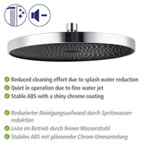 thumbnail of WENKO Duschkopf Softwater Chrom/Schwarz