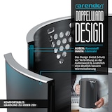 thumbnail of Arendo Wasserkocher, Edelstahl oder Glas, Temperaturanzeige & Warmhaltefunktion