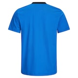 thumbnail of ESD-T-Shirt mit schwarzem Kragen, rundhals, 150g/m², royalblau, 4XL
