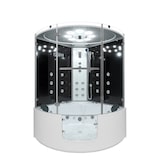 thumbnail of Dampfdusche Whirlpool Dusche Duschkabine K60-SW-TH 140x140cm OHNE Zusatzoptionen