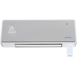 thumbnail of Keramische wandkachel 2000 W zilverglasfront met afstandsbediening en timer