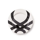 thumbnail of Benetton - Set 18Pcs Vajilla Porcelana Diseño Logo Estampado Negro