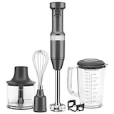 thumbnail of KitchenAid 5KHBV83EDG Stabmixer-Set mit Zerkleinerer & Schneebesen, Dunkelgrau