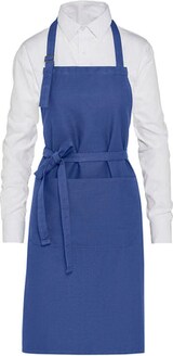 thumbnail of LISBON - Organic Heavyweight Bib Apron with Pocket: One Size / Caramel