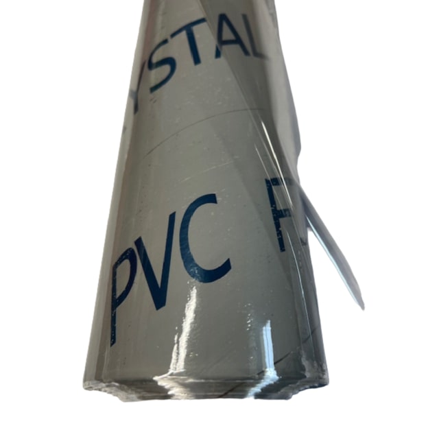 Au 50 m. Nappe PVC cristal 0.10 mm (10/100) en 140 cm de large