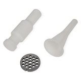 thumbnail of VERTES Knochenbandsäge mit Fleischwolf, 550 W, Edelstahlblatt, 4–210 mm Schnittstärke, 240 mm Schnitthöhe, mit Sicherheitsvorschub