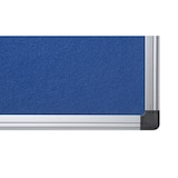 thumbnail of Bi-Office Maya Blauw Viltbord Met Aluminium Omlijsting, 90x60 cm