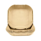 thumbnail of MONOUSO - Kraftpapier für Heißluftfritteusen 40g 17x17x4cm (500 Stück)