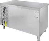 thumbnail of GastroHero Kühltisch ECO 1/2 GN 1/1 214 L Edelstahl Umluftkühlung 0 °C–+8 °C 230 V LED-Thermostat 1350x700x850 mm 1 Tür + 2 Schubladen