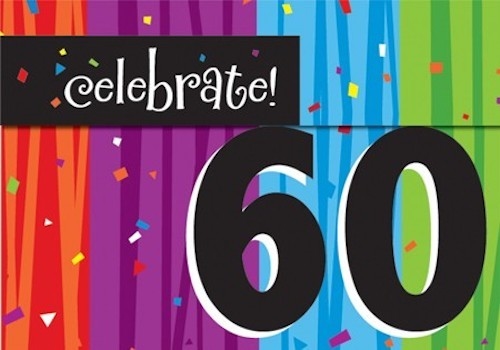 60. Geburtstag Einladungskarten