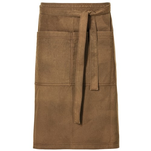 238 - Vorbinder Derby, gewachst, B 70 x L 75cm : sand 100% Baumwolle 280 g/m² gewachst