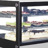 thumbnail of TEFCOLD Display-Backwarentheke LCT750F/BLACK 120l Edelstahl / Glas