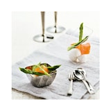 thumbnail of MONOUSO - Tigela Degustação de Plástico Prata 75ml 5x5x3cm (20 Uds)