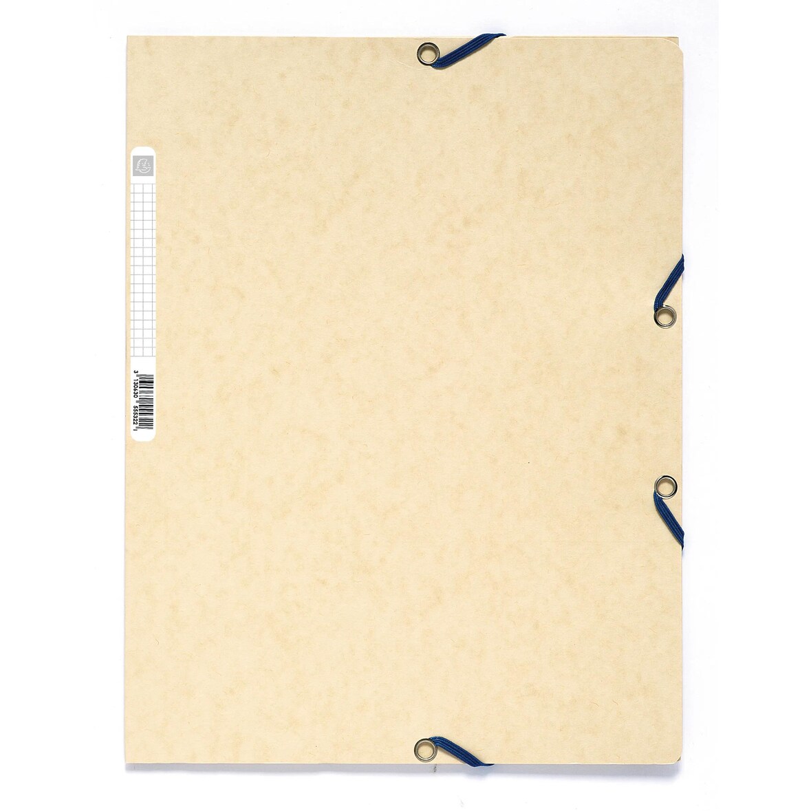 Exacompta 55550E 50x Elastomap met 3 kleppen, glanskarton 400g/m², 24x32 cm voor formaat A4, geassorteerde pastelkleuren