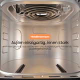 thumbnail of 6,5L Heißluftfritteuse 1700W - XL Airfryer mit Timer, Metall-Innenraum, 8 Programme, Digitaldisplay, Ohne Öl, mit Rezeptbuch, Spülmaschinenfest