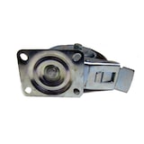 thumbnail of Transportrollen Möbelrolle Bockrolle Lenkrolle drehbar Bremse 160 mm 004772