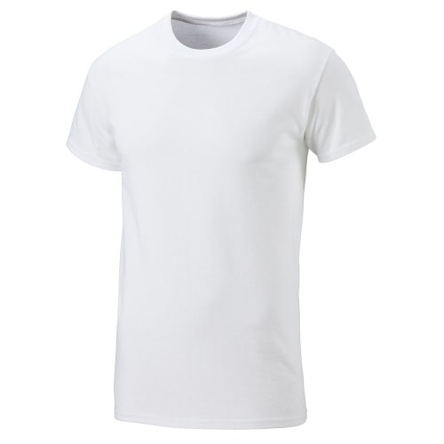 Work-T-Shirt weiß Gr. 5XL : weiß : 100% Baumwolle 180 g/m² : 5XL
