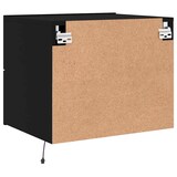 thumbnail of vidaXL Wand-Nachttisch mit LED-Leuchten Schwarz