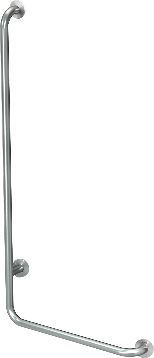 KWC Winkelgriff, CONTINA, Edelstahl, Winkel 90 Grad, Ausf. Re, 678x1328x82 mm