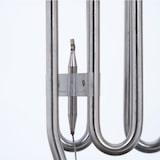thumbnail of Friggitrice Elettrica Doppia Vasca, Professionale in Acciaio Inox - con Rubinetto di Scarico - 10+10 Litri, Capacità Olio 6+6 Litri