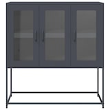 thumbnail of vidaXL Sideboard Anthrazit 100,5x39x107 cm Kaltgewalzter Stahl