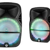 thumbnail of Enceinte sono MyDeejay MDJ15 Ring LED - Reconditionné / occasion RVB 700W 15" USB, BT, TWS, Micros VHF et filaire, Télécommande