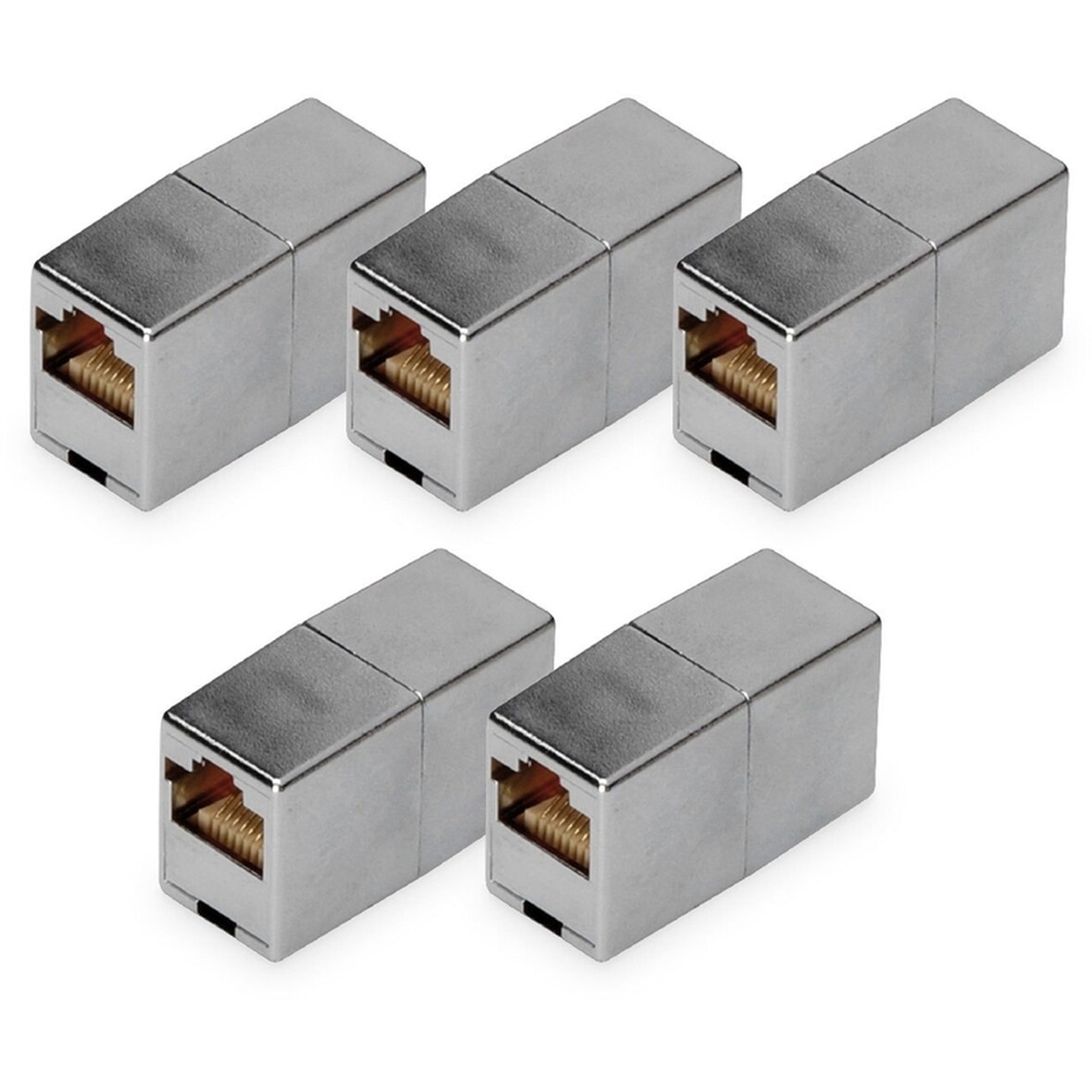 DIGITUS CAT 5e, Klasse D, RJ45 Modular Kupplung - 5 Stk.