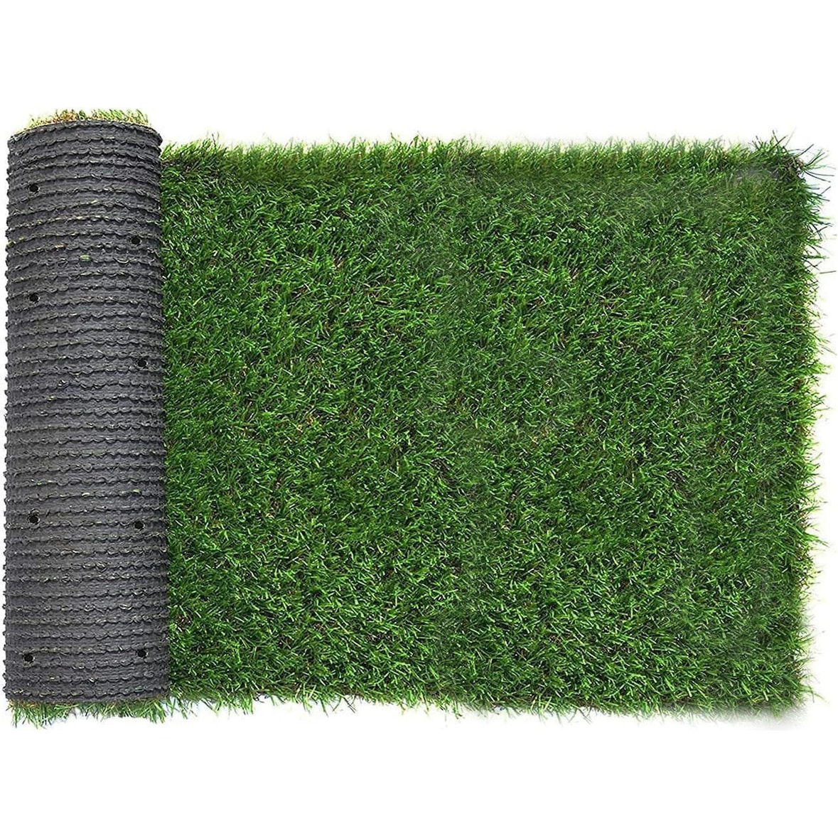 Kunstrasen Oxford - Rasenteppich für Balkon, Terrasse & Garten - Höhe 25 mm, Gewicht 1600 g/m² / 100 x 100 cm