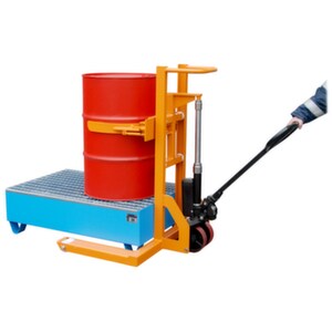 Fassheberoller, Tragl. 300kg mit Fassklammer, Lenkräder Vollgummi