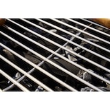 thumbnail of METRO PROFESSIONAL Barbecue a carbonella con ruote, 178 x 91 x 102 cm, coperchio di protezione e vano portaoggetti, acciaio/acciaio inox, nero