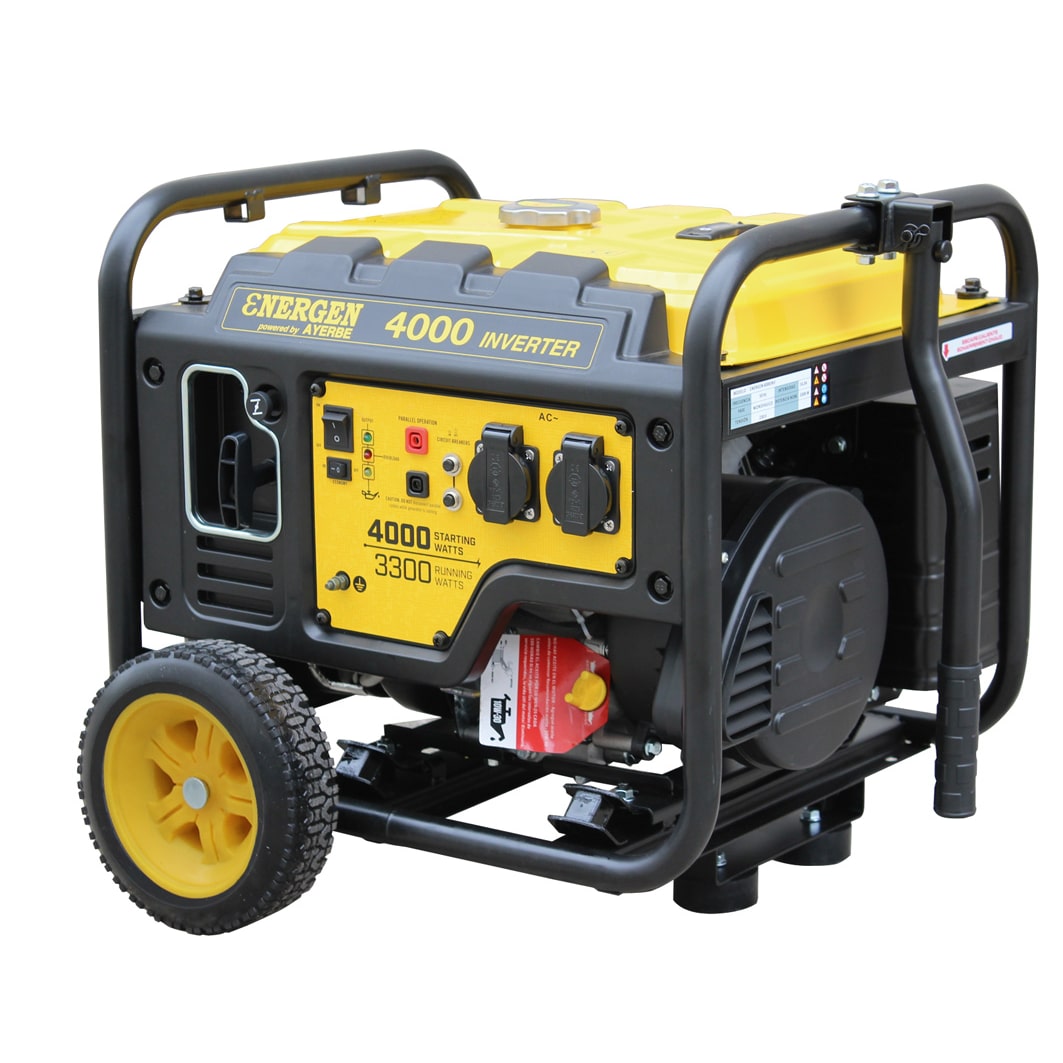 Inverter Benzin Stromerzeuger Energen 4000 mit Kiotsu KT-170 Motor