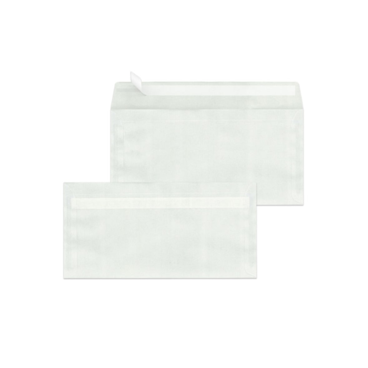 Briefumschlag 30006025 DL haftklebend transparent 1000 Stück