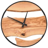 thumbnail of Orologio A Parete Marrone Ø35 Cm In Ferro E Legno Di Ulivo