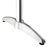 thumbnail of Mesa rectangular Bolero de acero inoxidable, 120 x 60 cm