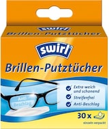 thumbnail of Swirl Feuchte Brillenputztücher Weiß 30 Stück