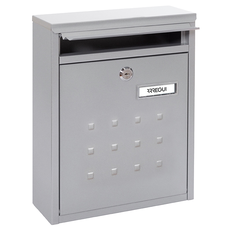 Arregui Libro Buzón de pared V115 (L x An x Al: 43,5 x 30 x 40 cm, Inoxidable sa