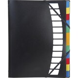 thumbnail of Ordnungsmappe A4 PP 12-teilig PP schwarz