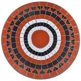 thumbnail of vidaXL Bistrotisch Terracotta-Rot und Weiß 60 cm Mosaik
