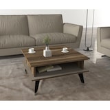 thumbnail of Couchtisch Logan Walnuss Grau