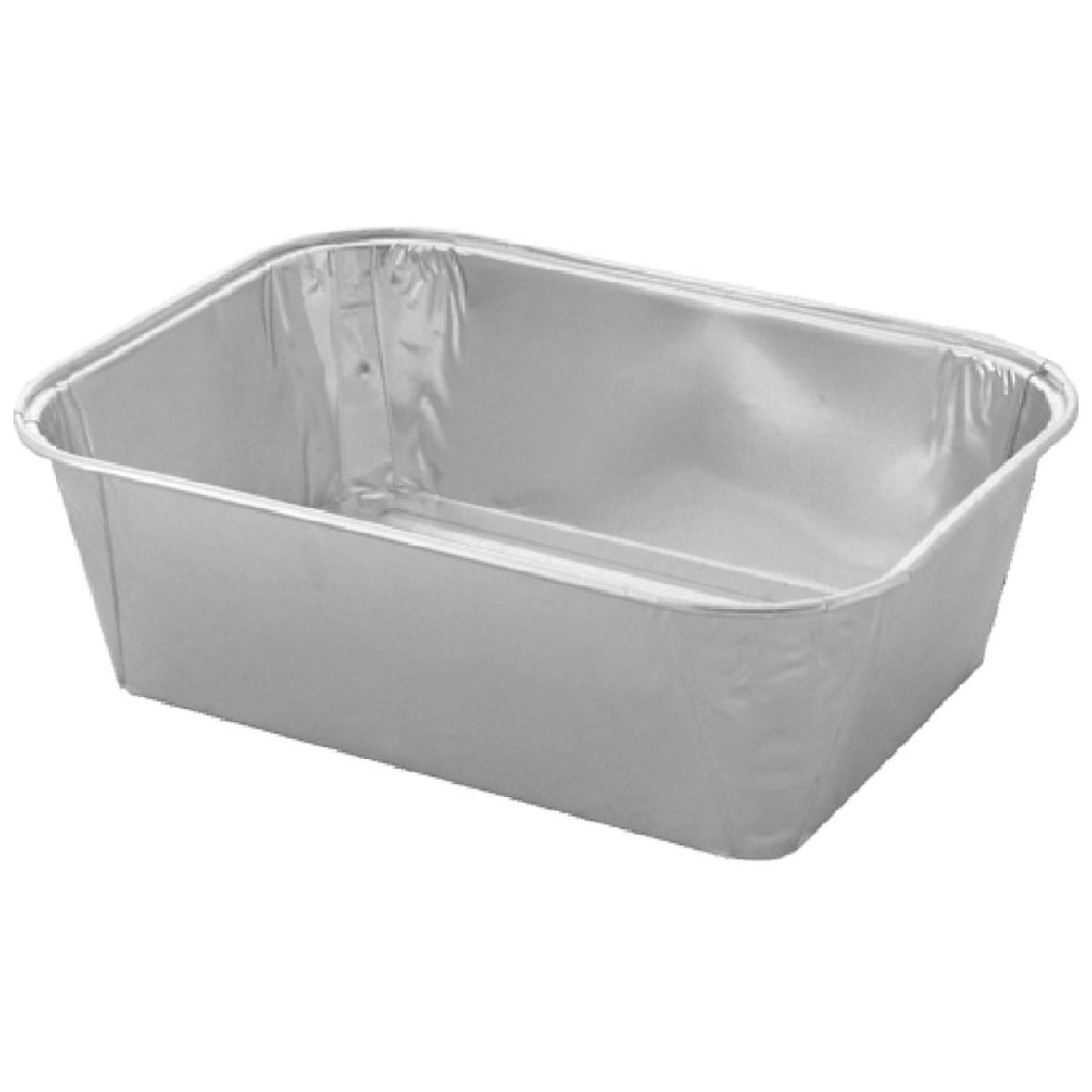 250x Aluschale eckig  550 ml 149 x 109 x 45 mm