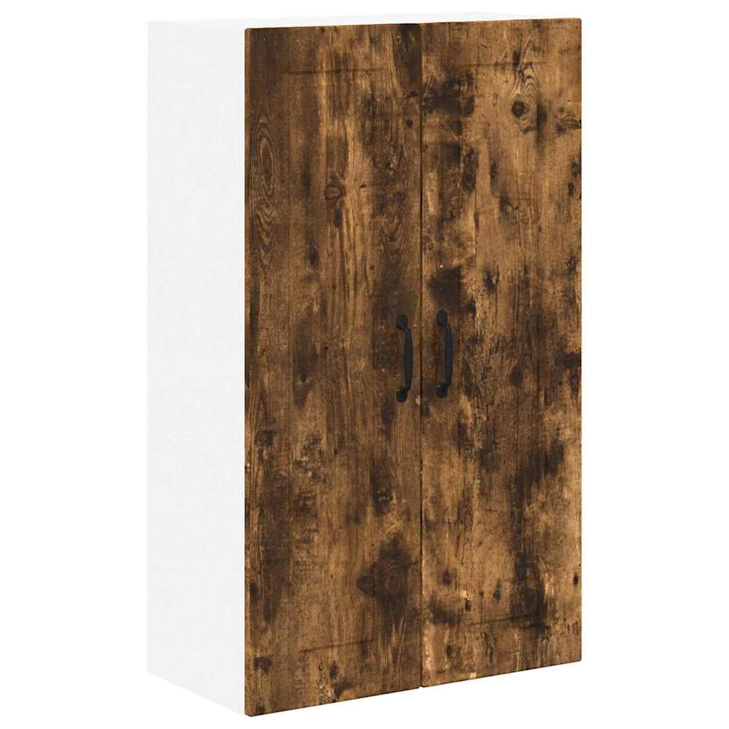 vidaXL Küchenwandschrank mit Regal Geräucherte Eiche 60 x 31 x 100 cm