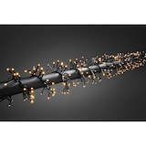 thumbnail of Konstsmide Micro LED Büschellichterkette "Cluster", mit 8 Funktionen, 576 bernsteinfarbene Dioden, 36V, Außen (IP44), schwarzes Kabel - 3861-800