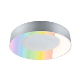 thumbnail of Paulmann Plafonnier LED Smart Home Zigbee 3.0 Casca IP44  RGBW+ 1750lm 230V 20W gradable Alu mat 75415