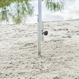 thumbnail of Moritz Schirmständer Ø 34mm x 50 cm Rasendorn für Sonnenschirm Schirm  für Garten I Strand I Schirmständer I Stahl Silber