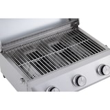 thumbnail of Tarrington House 3-brander tafel-gasbarbecue Cathan, grilloppervlak 32 x 52 cm, roestvrij staal, zilver